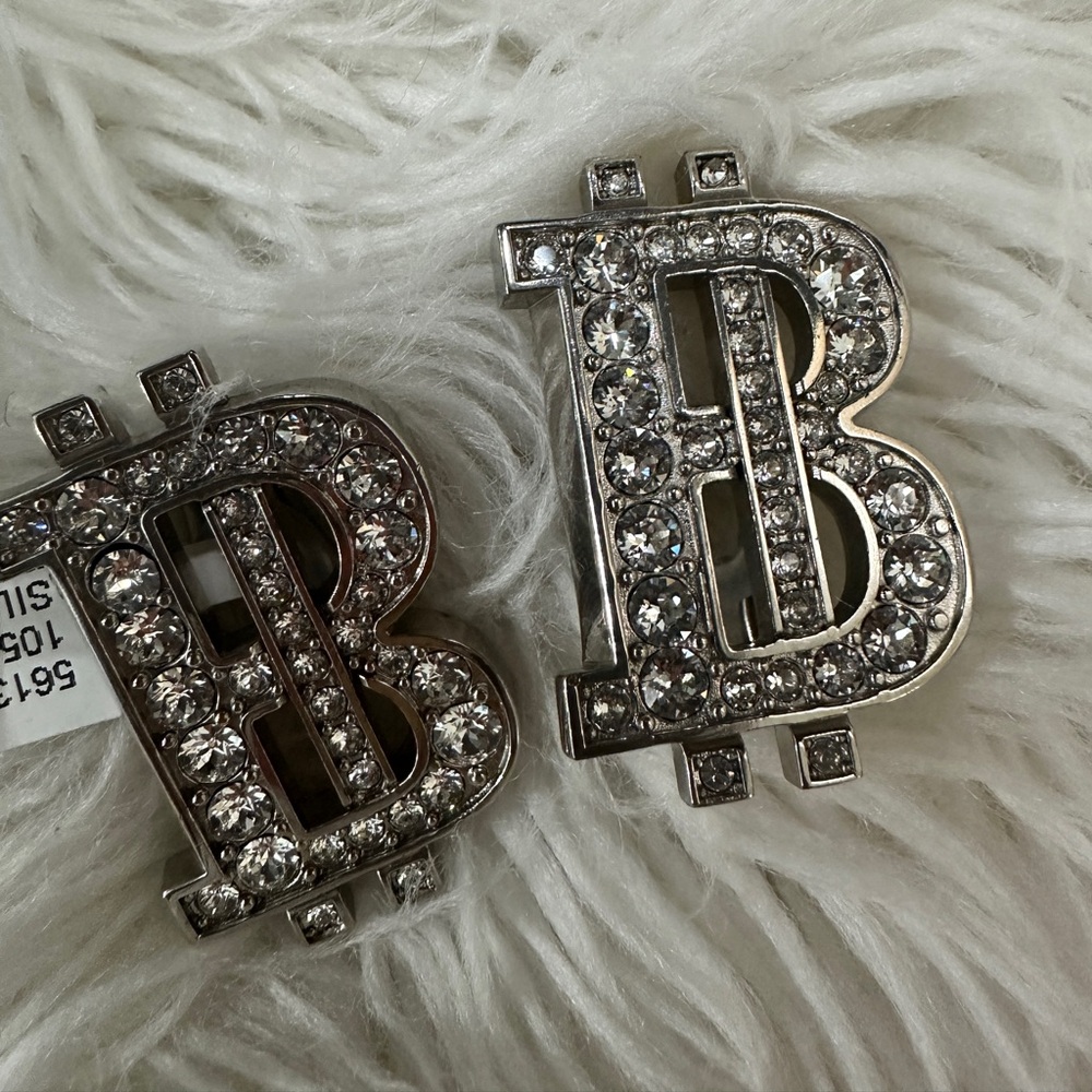 Balenciga “B” EARRINGS new with tags